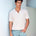 EIRIK THREE QUARTER KNIT TOP - SAND