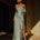 ELARA COWL MAXI DRESS - SAGE