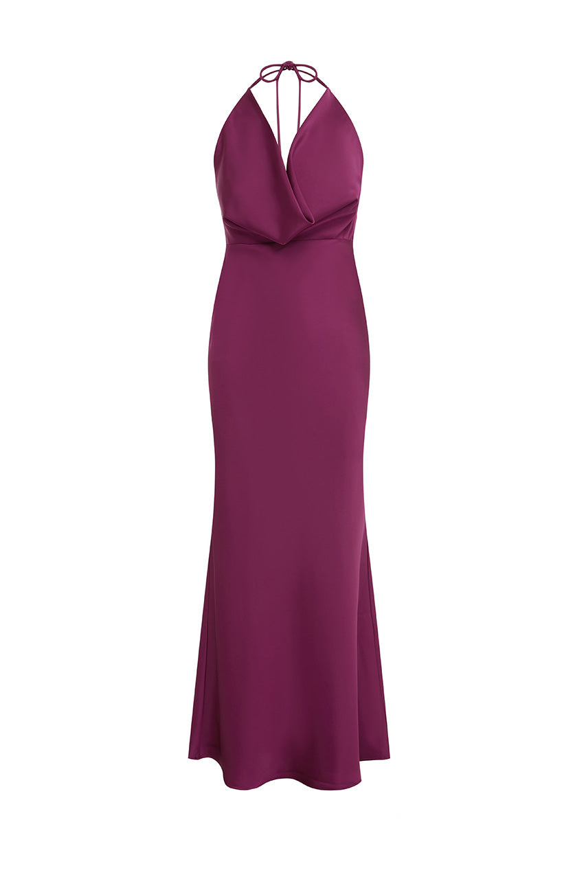 ELENA LOW PLUNGE MAXI DRESS - PLUM - ELENALOWPLUNGEMAXIDRESS-7