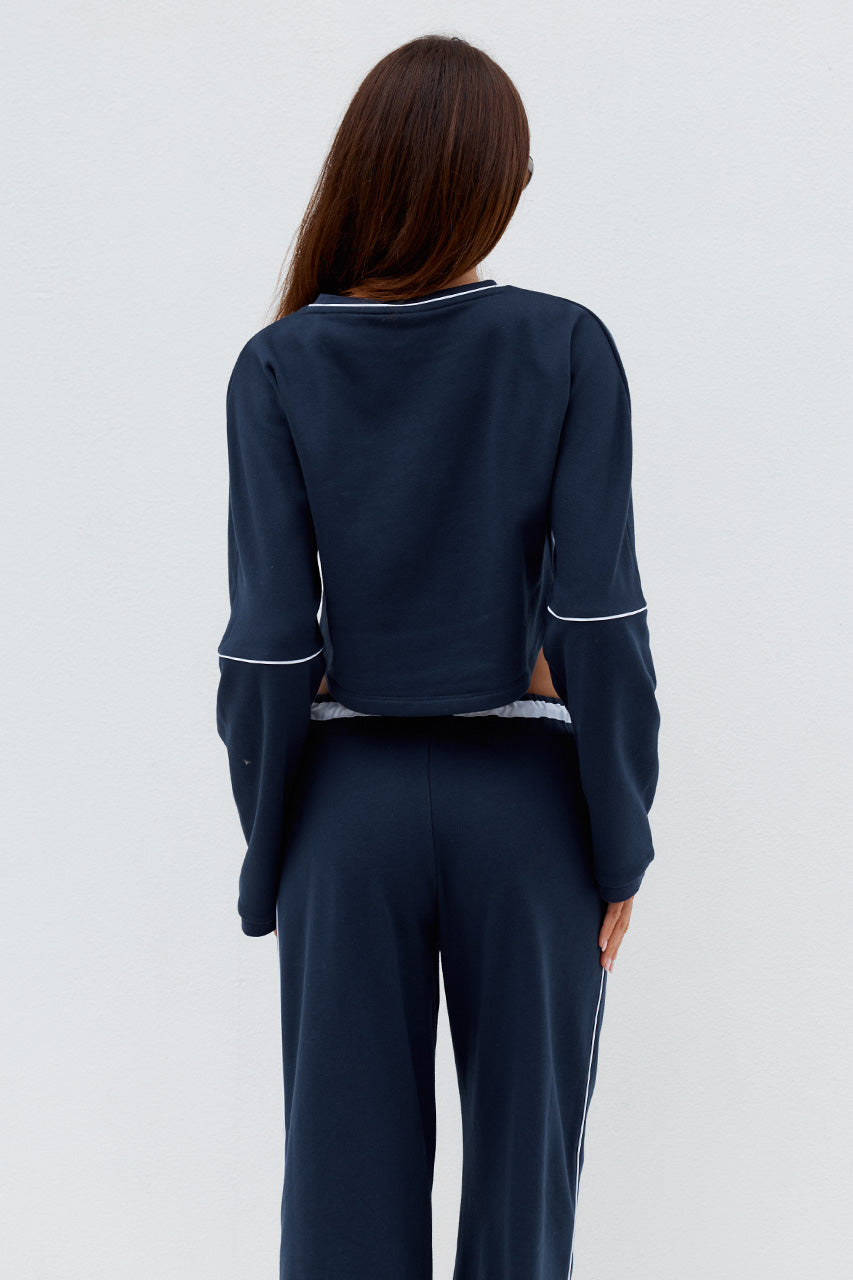 ELERI OVERSIZED LONG SLEEVE CROP TOP - STEEL - ELERIOVERSIZELONGSLEEVECROPTOPxELERIWIDELEGTRACKPANTS-STEEL-02