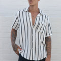 ELIJAH SHIRT - WHITE/BLACK