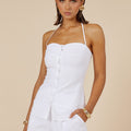 ELVIE SHORT - WHITE