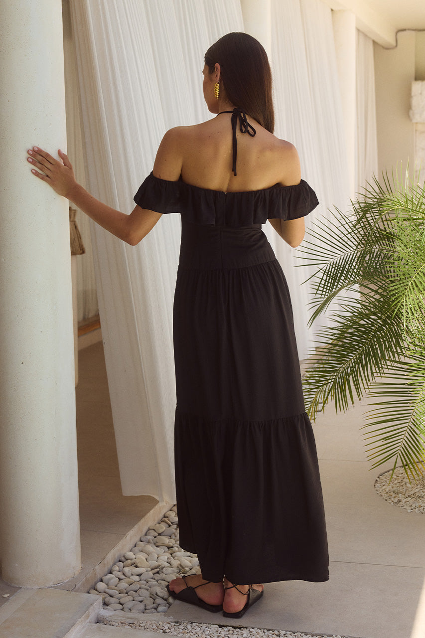 ETALLIA MAXI DRESS - BLACK - ETALLIAMAXIDRESS-BLACK_2