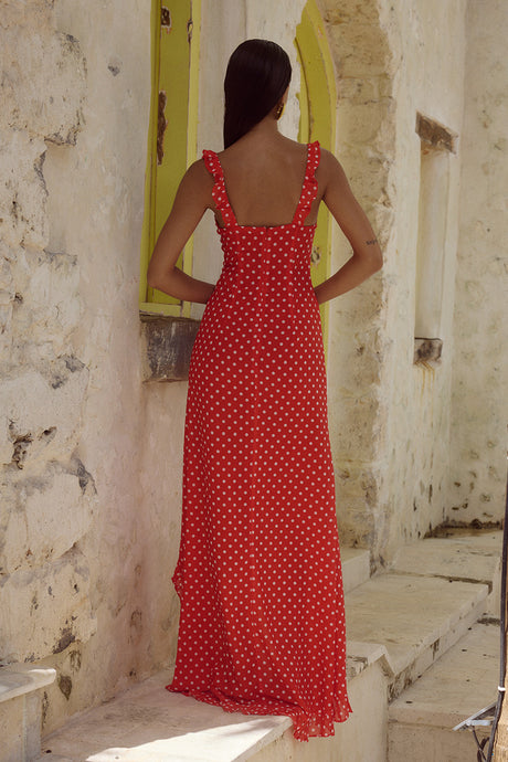 EVEY MAXI DRESS - RED