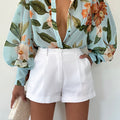 FLEETWOOD BLOUSE - MAIORI BLUE