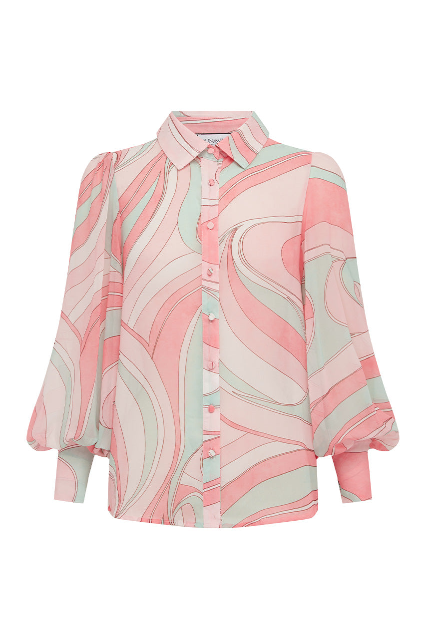FLEETWOOD BLOUSE - CAMINO PINK - FLEETWOODBLOUSE-CAMINOPINK