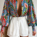 FLEETWOOD BLOUSE - CARINA PRINT