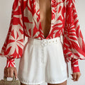 FLEETWOOD BLOUSE - MATELO RED