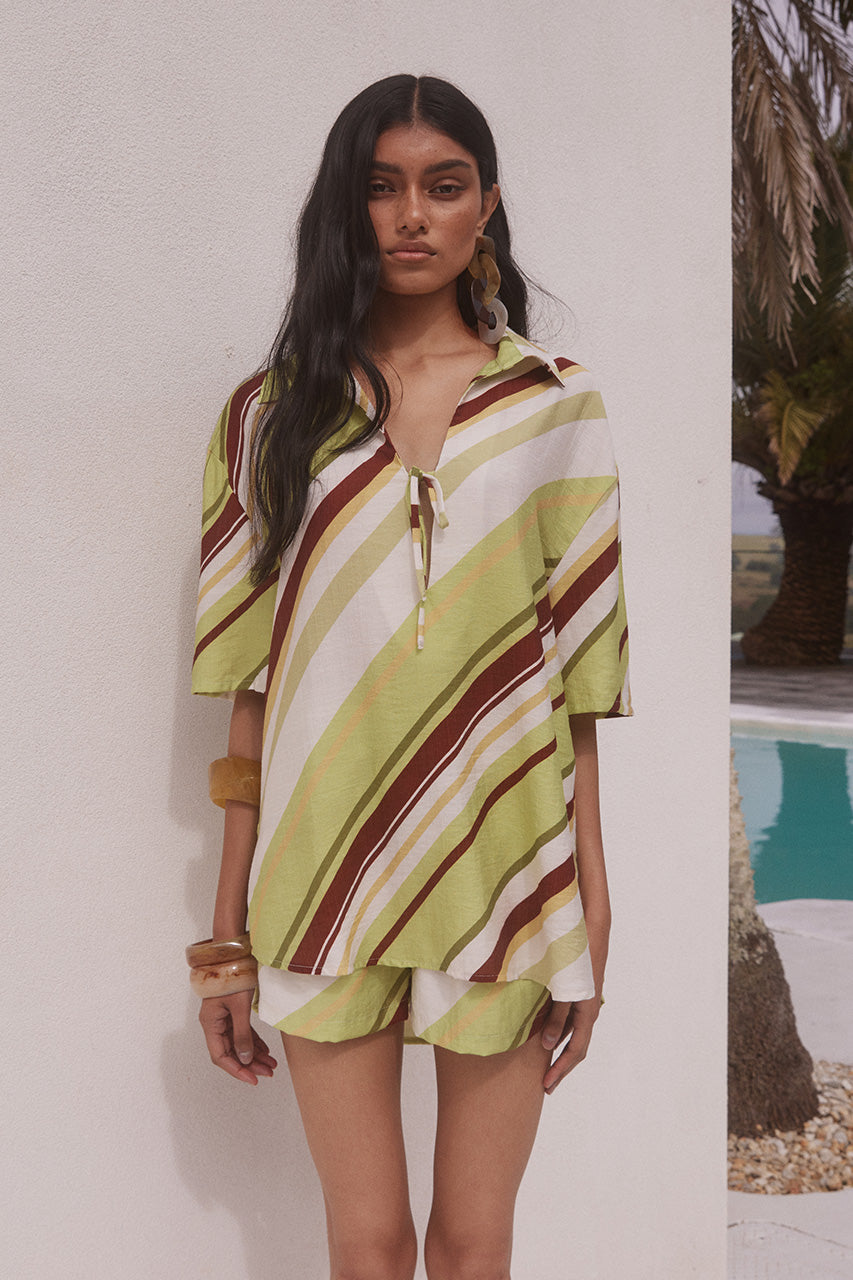 FLORENCE TOP - FLORENCE STRIPE XXL - FLORENCETOPXFLORENCESHORT-FLORENCESTRIPE_2
