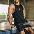 FLYNN FITTED TANK TOP - BLACK