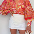 FLEETWOOD BLOUSE - CAVELLO PEACH