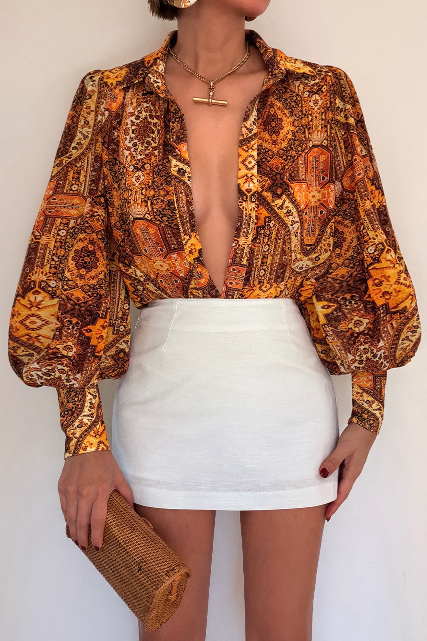 FLEETWOOD BLOUSE - MAGNOLIA MANGO - FleetwoodBlouse-08