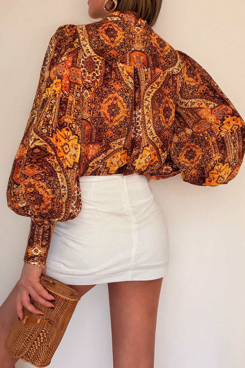 FLEETWOOD BLOUSE - MAGNOLIA MANGO - FleetwoodBlouse-09