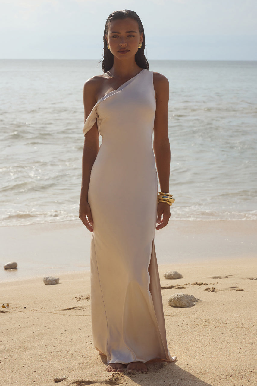 GIA MAXI DRESS - IVORY XXL - GIA-MAXI-DRESS---IVORY