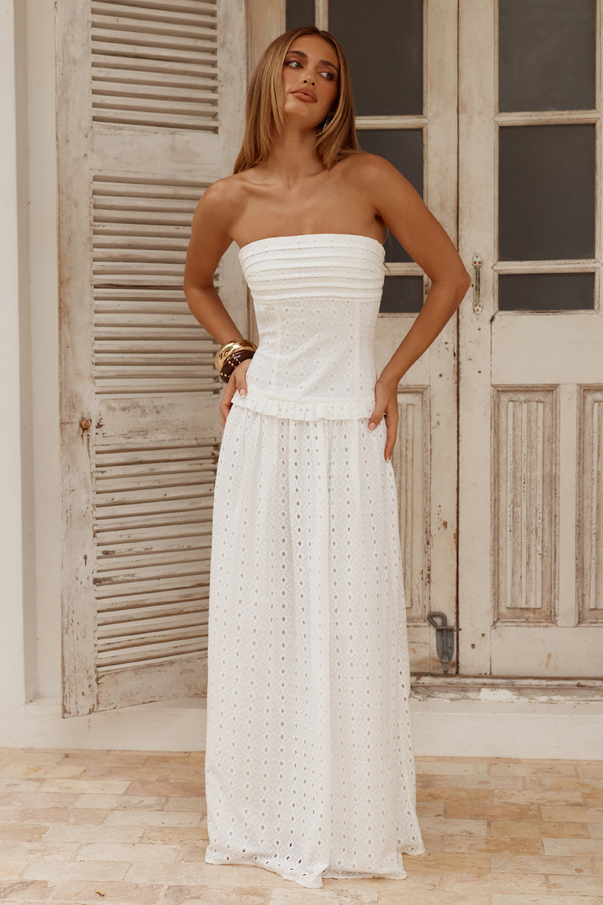 GRACE STRAPLESS TIE BACK MAXI DRESS - WHITE XXL - GRACESTRAPLESSTIEBACKMAXIDRESS-WHITE-02
