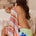 HAISLEY PONCHO OPEN BACK MINI DRESS - MONTARIO BLUE