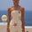 IBIZA STRAPLESS SEQUIN MINI DRESS - SAND SEASHELL