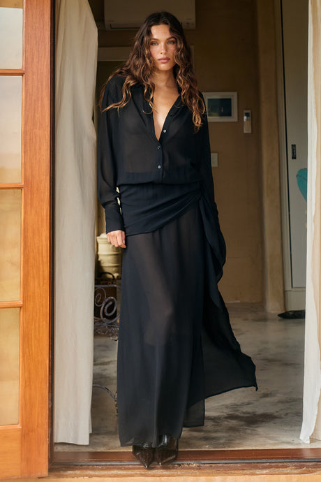 runaway the label dresses RAELYN MAXI DRESS - Black computer picture resolution and monitor settings All Dresses | Women's Dresses