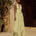 ISOLINA HALTER CORSET MAXI DRESS - BUTTER