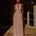 ISOLINA HALTER CORSET MAXI DRESS - PINK