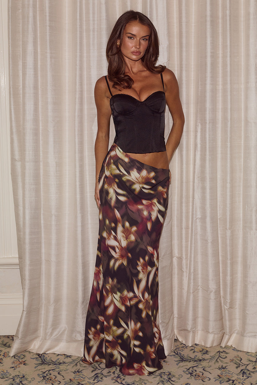 JACINTA BUSTIER CUT OUT MAXI DRESS - HARLOW BLACK XXL - JACINTABUSTIERCUTOUTMAXIDRESS-HARLOWBLACK-1