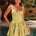 JOELLE MINI DRESS - LIME