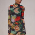 JORDI MINI DRESS - ASHA PRINT