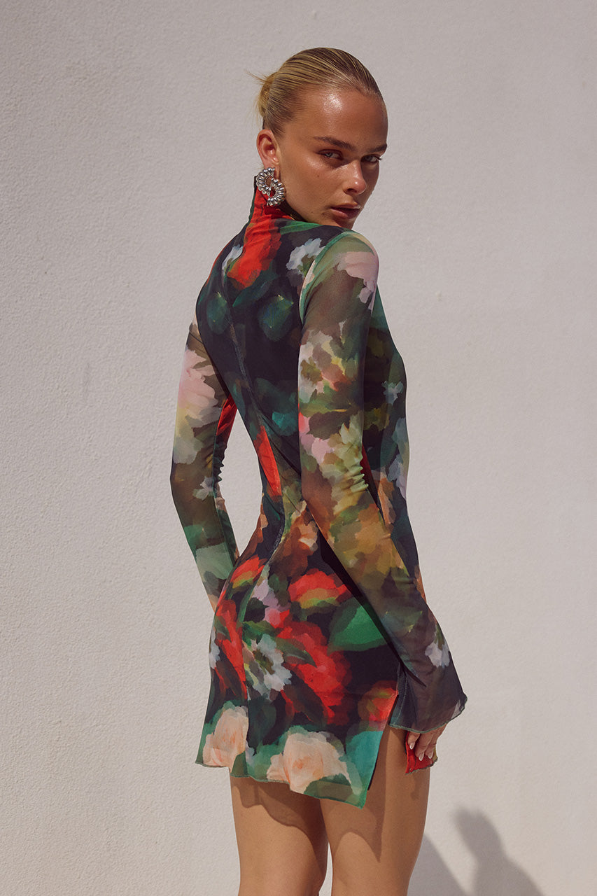 JORDI MINI DRESS - ASHA PRINT - JORDIMINIDRESSASHAPRINT_3