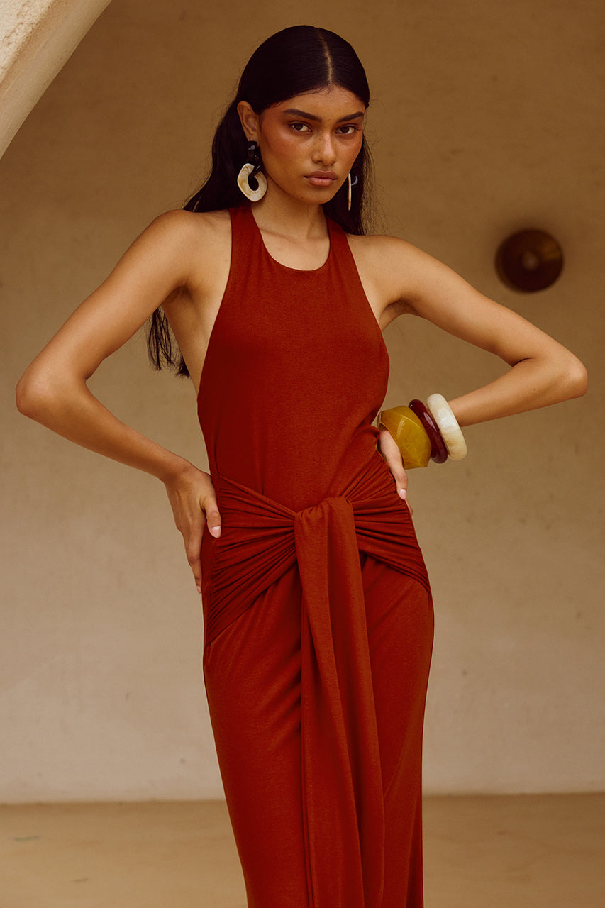 JUDAH MAXI DRESS - RED - JUDAH-MAXI-DRESS-RED-_4