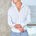 KAIDEN LONG SLEEVE SHIRT - BLUE STRIPE
