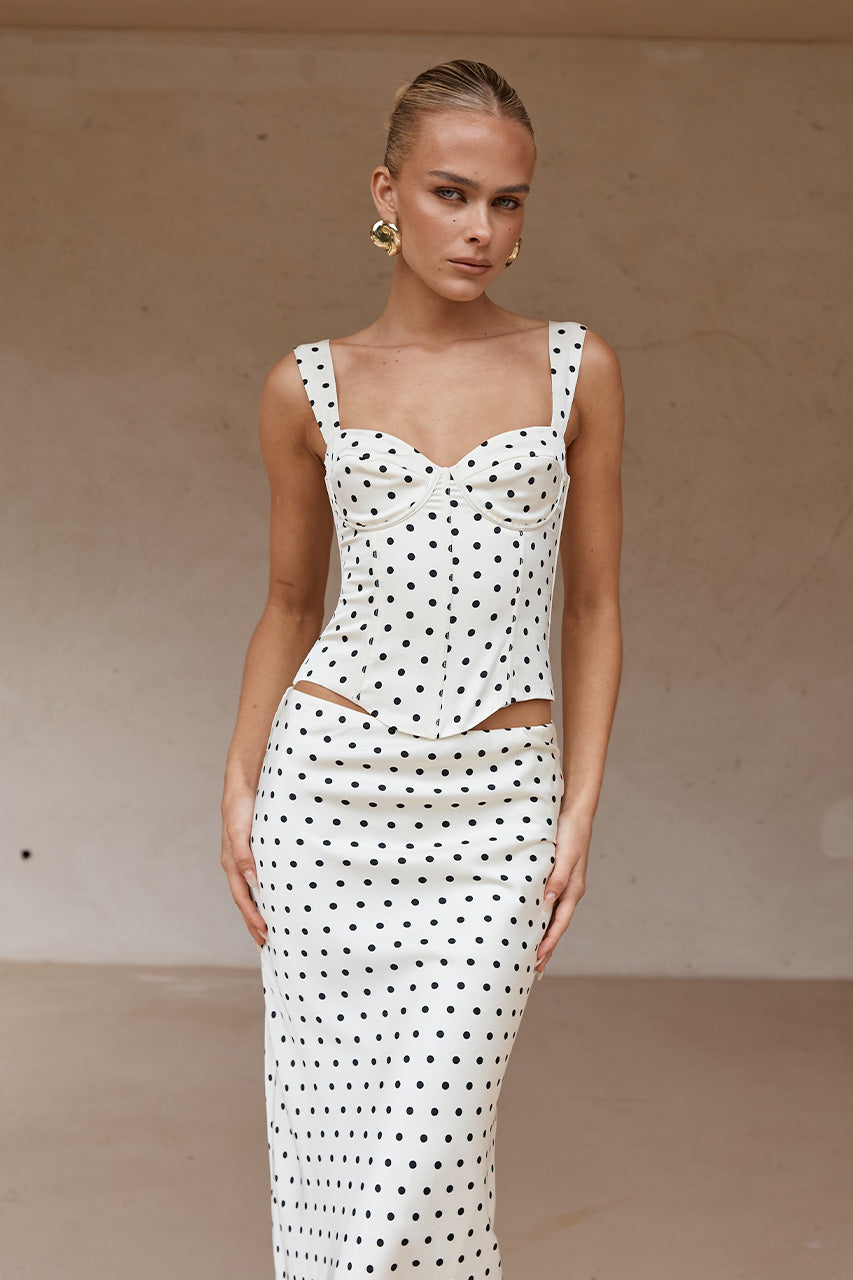 KARLITA BUSTIER - WHITE POLKA XXL - KARLITABUSTIERWHITEPOLKAxKARLITAMIDISKIRTWHITEPOLKA_1