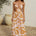 KHLOE CUT OUT MAXI DRESS - RITALI SWIRL PINK