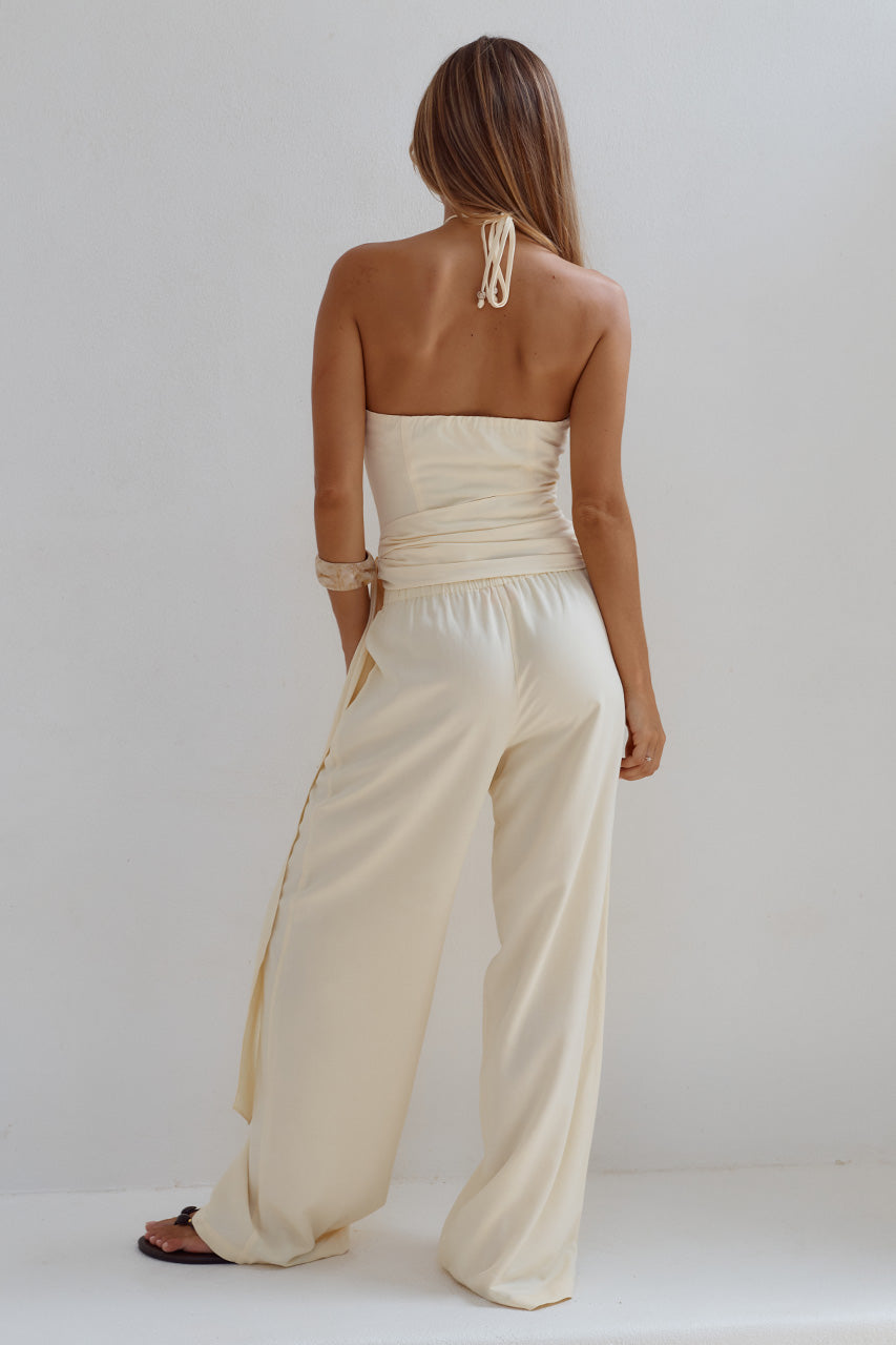 YARA ELASTICATED WIDE LEG PANT - BUTTER - LAURAHALTERKEYHOLETOPXYARAELASTICATEDWIDELEGPANT-BUTTER-09_607665d9-c5b0-4c55-a960-7f1688e7fe7c
