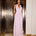 LEENA HALTER MAXI DRESS - PINK