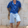 LIAM SHORT SLEEVE SHIRT - ROYAL