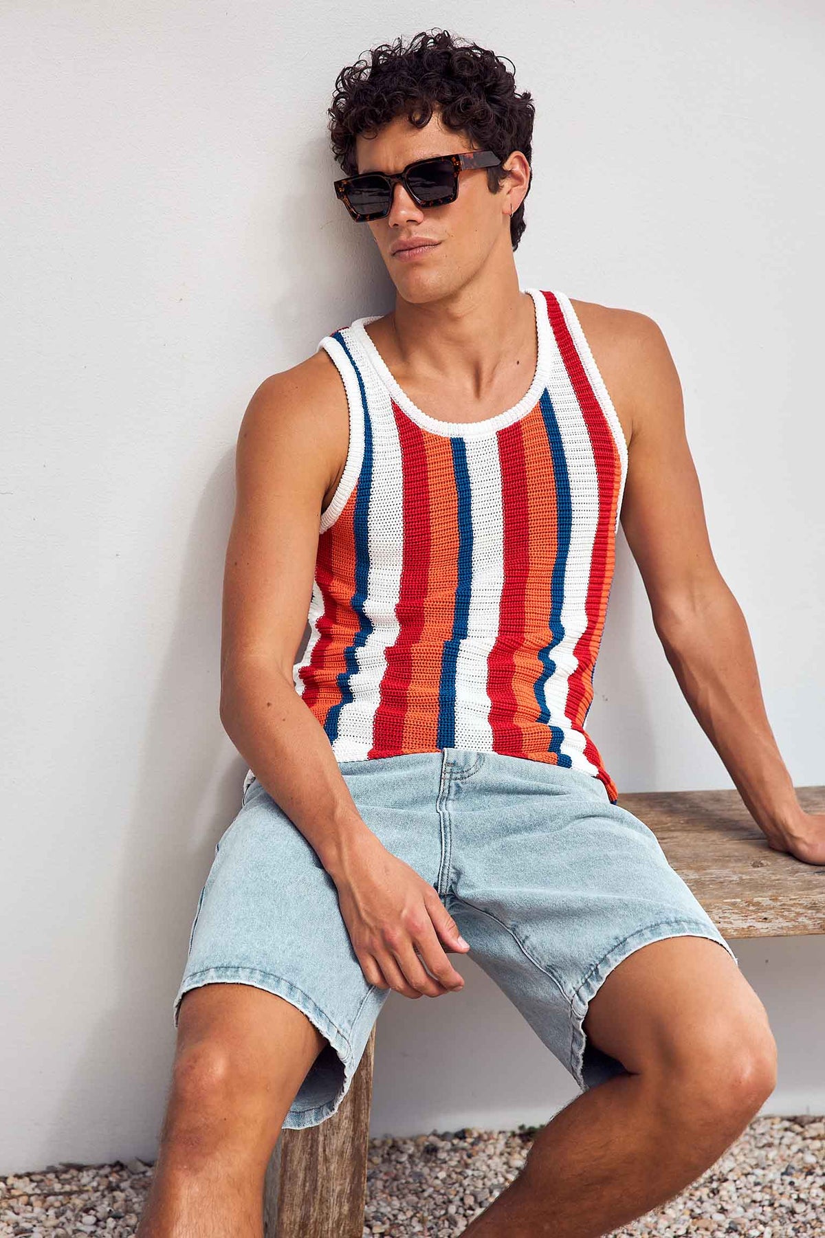 LIAN KNIT TANK - RED - LIANKNITTANK-RED-4