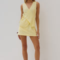 LIMONI MINI SKIRT - LEMON