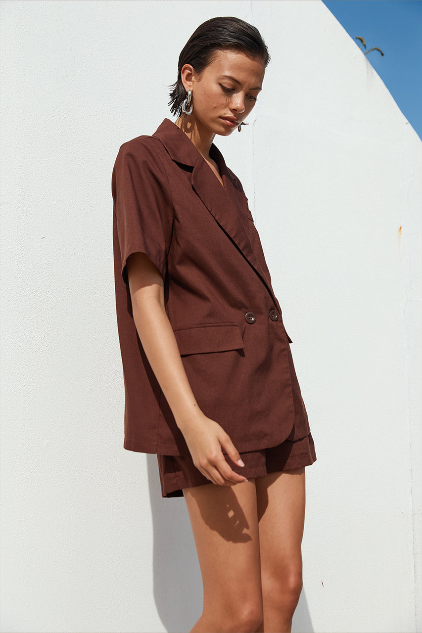 LOLA SHIRT - CHOCOLATE XXL - LOLA-SHIRT-BROWN-x-LOLA-SHORT-BROWN-_3