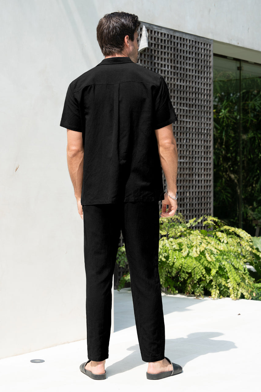 LUCAS SHIRT - BLACK - LUCAS-SHIRT-AND-PANT-BLACK-_2