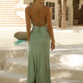 LUCIENNE MAXI DRESS - SAGE