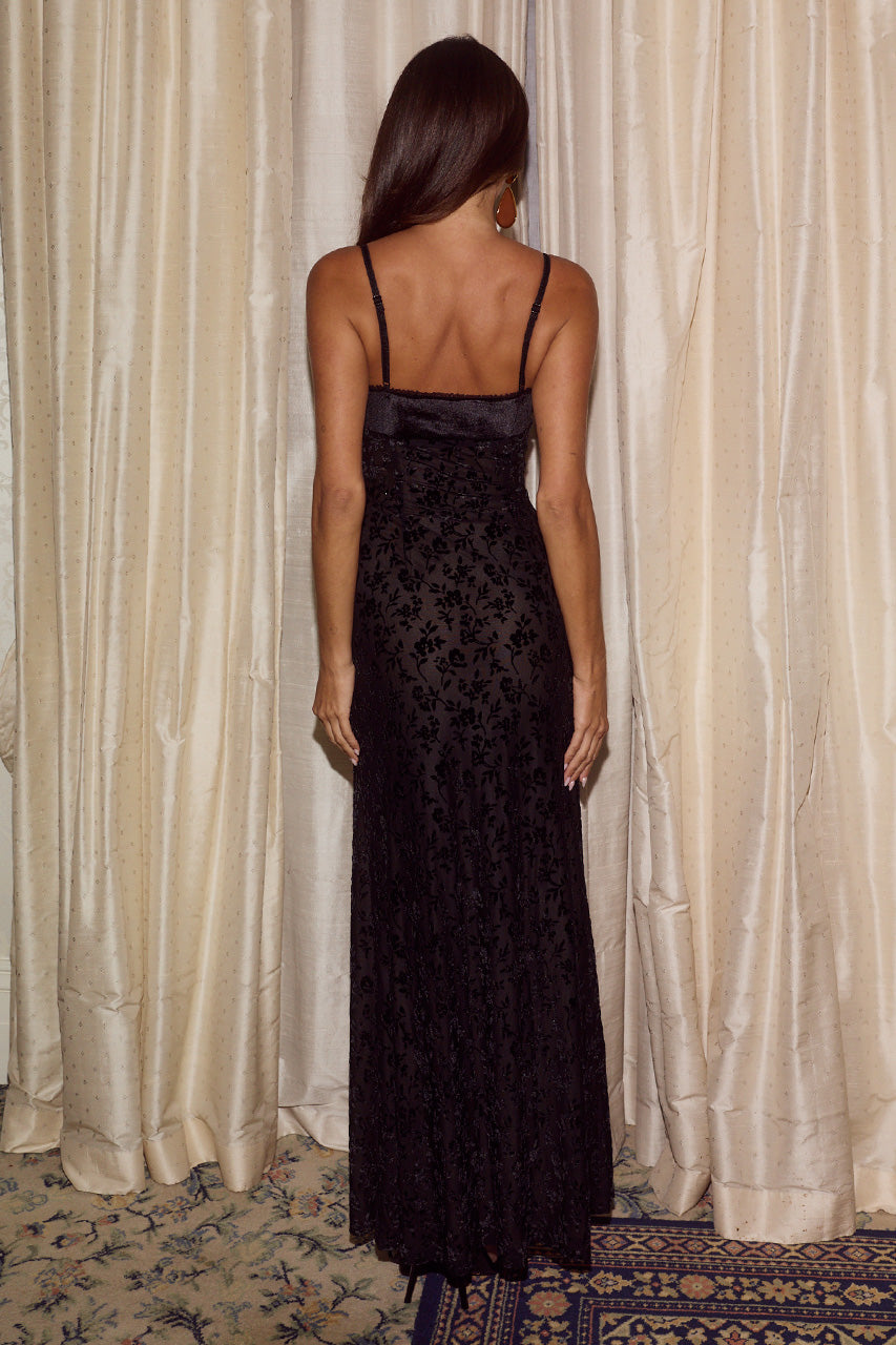 LUCIE STRAPPY TIE FRONT MAXI DRESS - BLACK - LUCIESTRAPPYTIEFRONTMAXIDRESS-BLACK-3