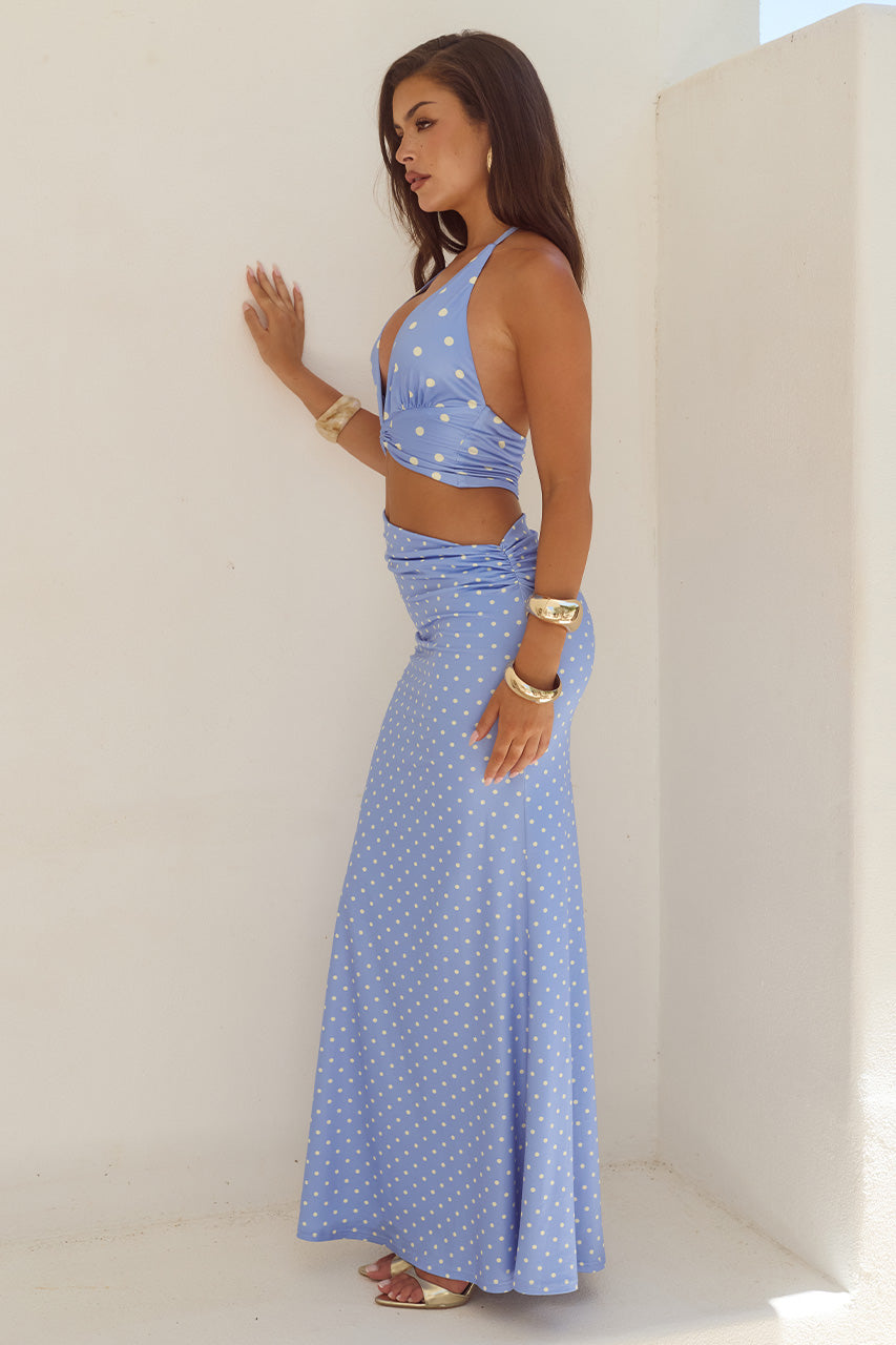 LUMIA HALTER CUTOUT MAXI DRESS - PERIWINKLE/LEMON POLKA - LUMIAHALTERCUTOUTMAXIDRESS-PERIWINKLELEMONPOLKA_-06