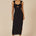 DINAH MIDI DRESS - BLACK