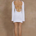 MONTARO MINI DRESS - WHITE