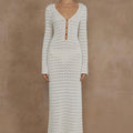 NYA MIDI DRESS - IVORY