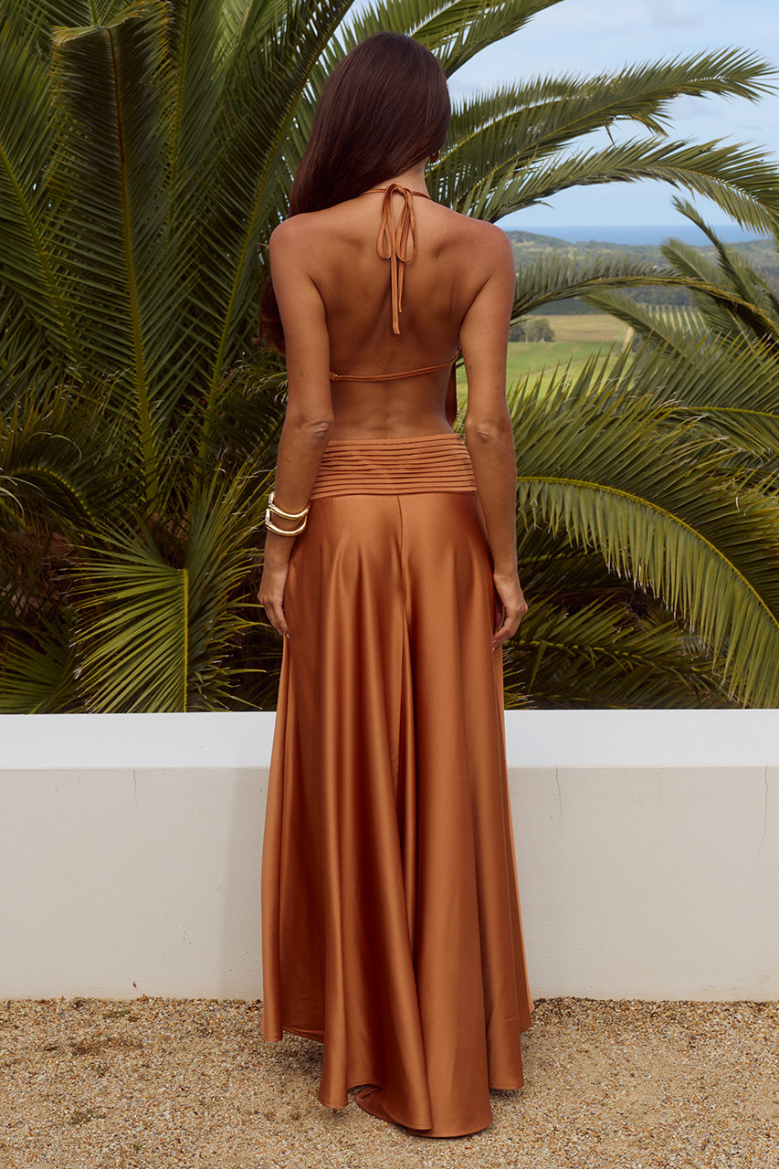 AMADINE DEEP V PLUNGE MAXI DRESS - RUST - MADINEDEEPVPLUNGEMAXIDRESS-RUST-06