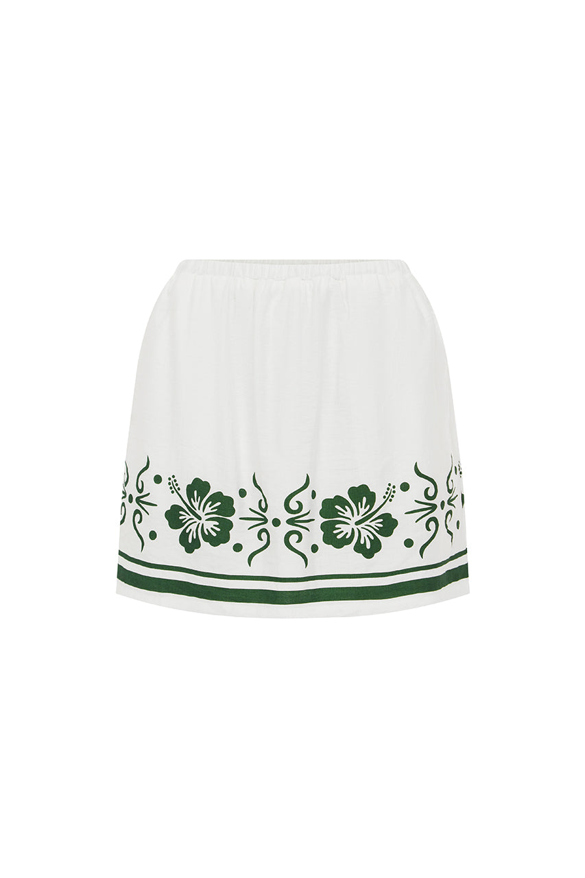 MALORY MINI SKIRT - ISLA PRINT - MALORY-MINI-SKIRT