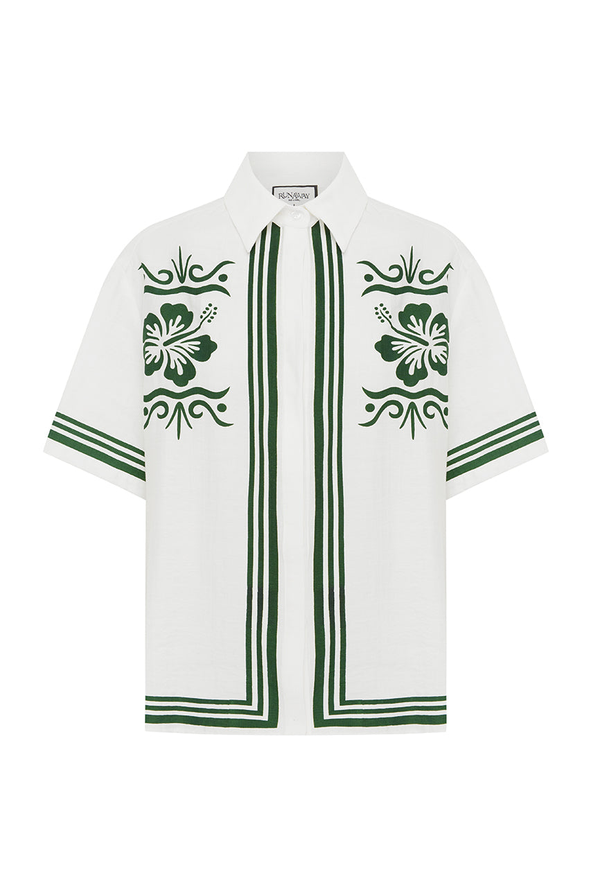 MALORY SHIRT - ISLA PRINT - MALORY-SHIRT