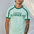 MARK SHORT SLEEVE T-SHIRT - MINT/FOREST