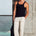 MARVEY WIDE LEG CARGO PANT - SAND